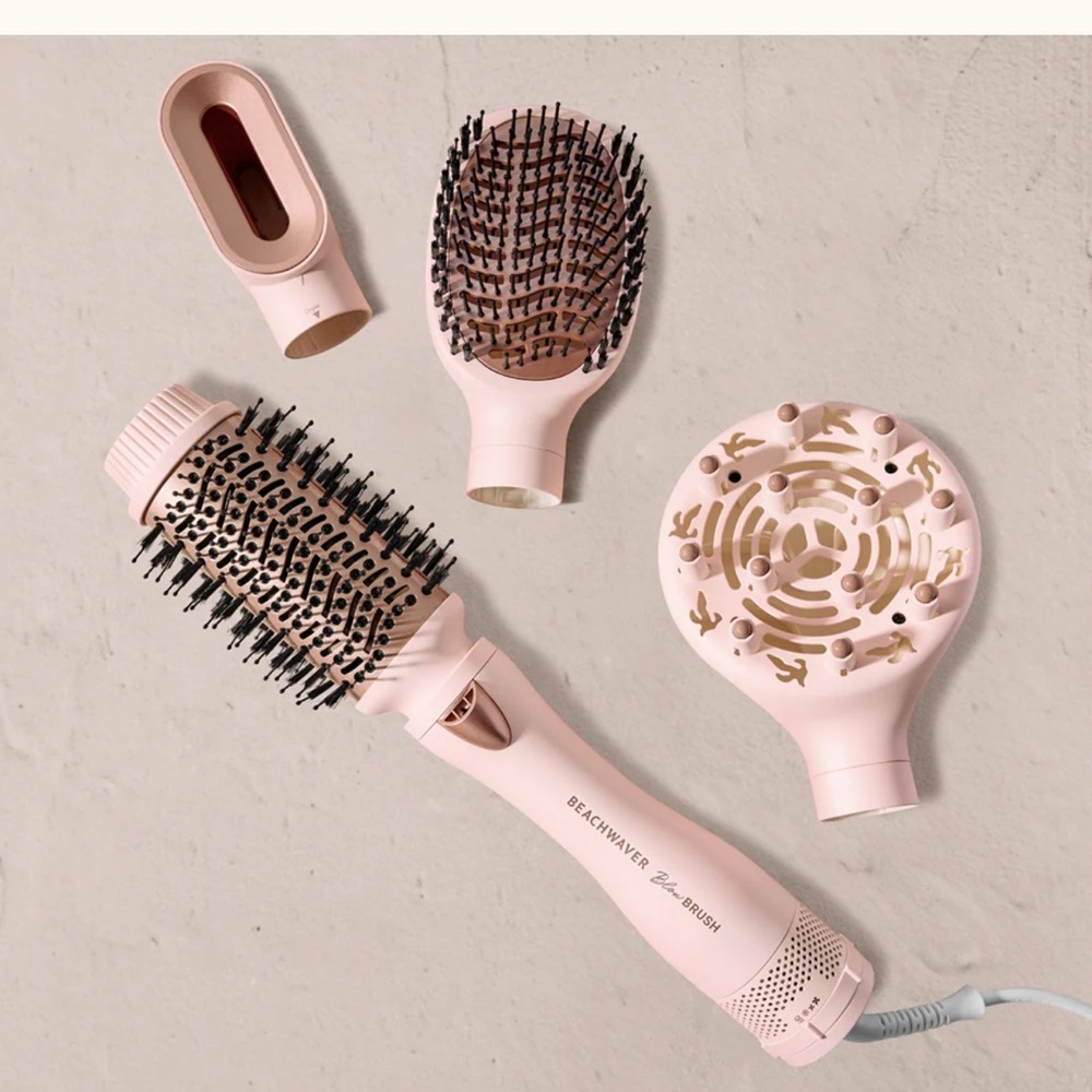 The Beachwaver Co. Pink Hair Tool Set